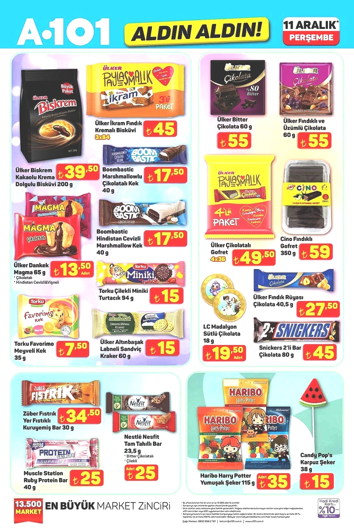 A101 ALDIN ALDIN 11 ARALIK AKTÜEL İNDİRİMLERİ