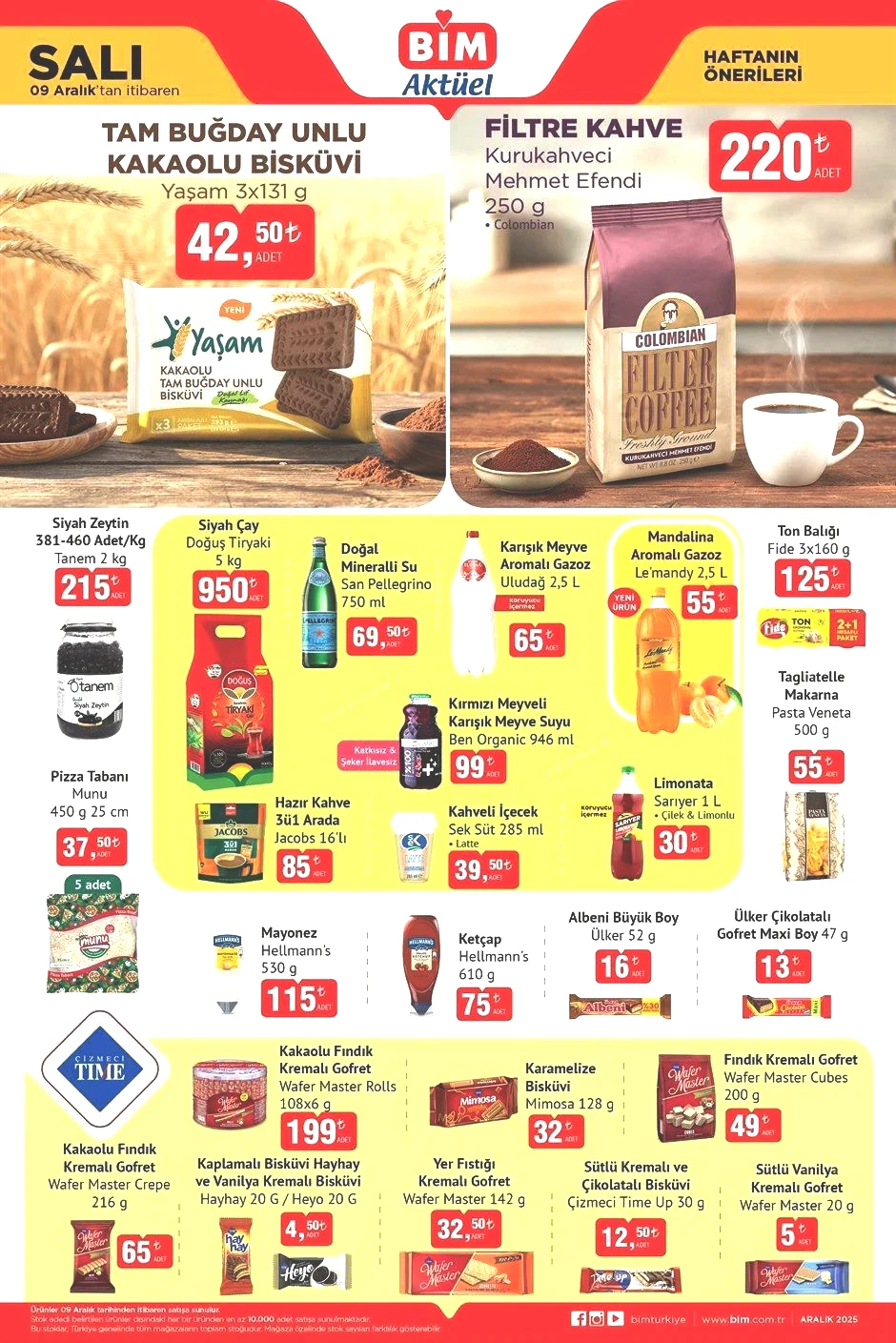 9 ARALIK SALI BİM AKTÜEL KATALOĞU 9 ARALIK SALI BİM AKTÜEL KATALOĞU